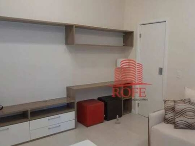 Apartamento com 1 dormitório para alugar, 51 m² por R$ 5.011,00/mês - Campo Belo - São Pau