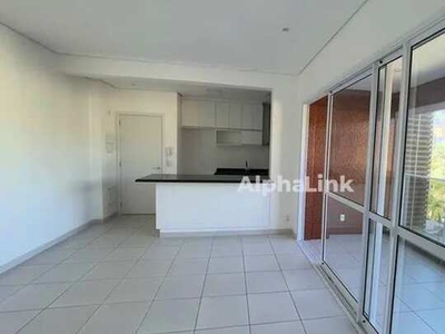 Apartamento com 1 dormitório para alugar, 55 m² por R$ 3.475,00/mês - Alphaville - Barueri