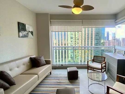 Apartamento com 1 dormitório para alugar, 66 m² por R$ 8.432,00/mês - Brooklin - São Paulo