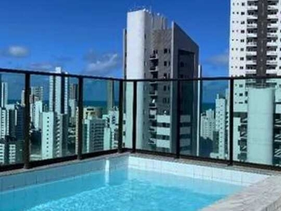 Apartamento com 1 Quarto para alugar, 30m² - Boa Viagem