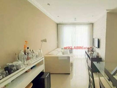 Apartamento com 2 dormitórios para alugar, 48 m² por R$ 3.650,00/mês - Vila Anastácio - Sã