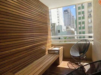 Apartamento com 2 dormitórios para alugar, 50 m² por R$ 5.854,00/mês - Pinheiros - São Pau