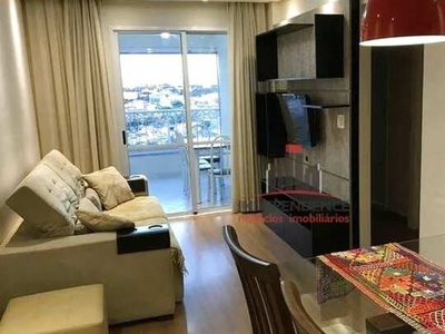 Apartamento com 2 dormitórios para alugar, 68 m² por R$ 3.076,00/mês - Jardim San Marino