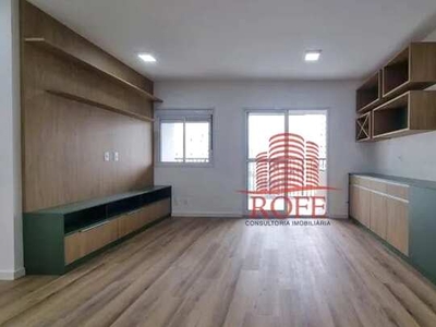 Apartamento com 2 dormitórios para alugar, 77 m² por R$ 9.200,00/mês - Brooklin - São Paul