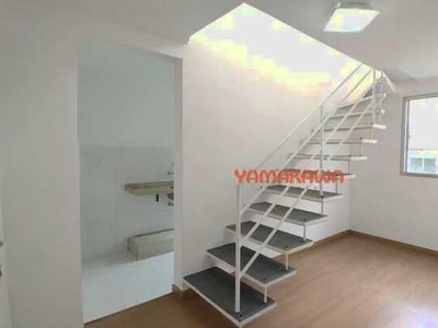 Apartamento Duplex com 2 dormitórios à venda, 106 m² por R$ 275.000,00 - Vila Curuçá - São