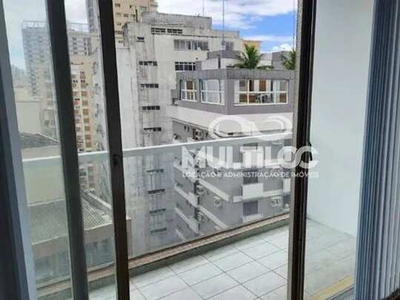 Apartamento para alugar em Gonzaga de 75.00m² com 2 Quartos e 1 Garagem