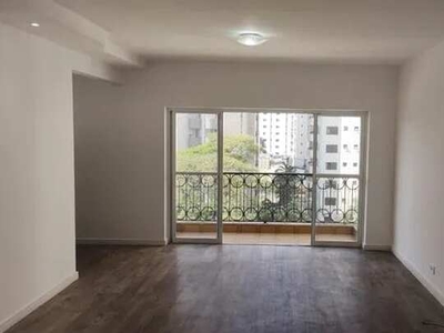 Apartamento para locação, 130 m2 com 3 dormitórios (ste) 2 gars e lazer Campo Belo - São P