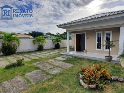 Casa com 3 dormitórios para alugar por R$ 3.300,00/mês - Cajueiros - Maricá/RJ