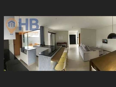 Sobrado Novo com 4 Suítes - 210 m² - Reserva Aruanã - Cond Fechado