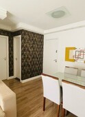 Apartamento à venda em Cursino com 54 m², 2 quartos, 1 suíte, 1 vaga