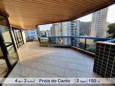Apartamento para venda possui 168 metros quadrados com 4 quartos em Praia do Canto - Vitór