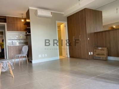 Apartamento studio no brooklin, 1 suíte, 1 banheiro, 1 vaga