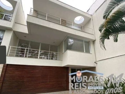Casa em condomínio fechado com 4 quartos para alugar na rua tomé portes, 796, brooklin, são paulo por r$ 24.000