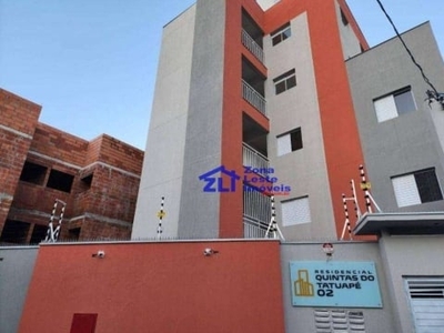 Apartamento com 2 dormitórios, 38 m² - venda por r$ 271.000,00 ou aluguel por r$ 1.696,99/mês - vila carrão - são paulo/sp