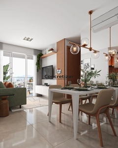 Apartamento em Praia de Itaparica, Vila Velha/ES de 60m² 2 quartos à venda por R$ 580.000,00