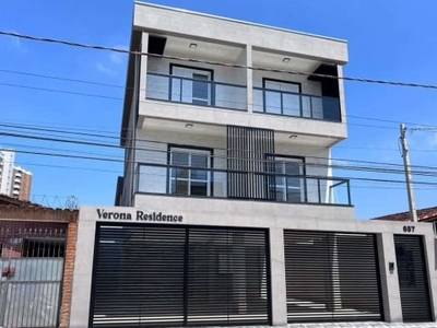 Casa à venda guilhermina - praia grande, com 2 quartos.