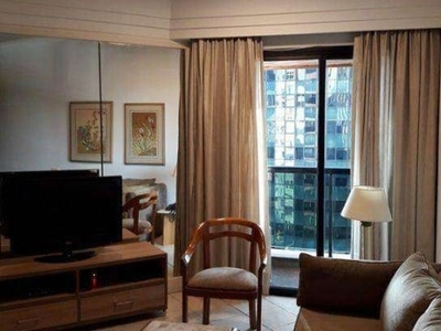 Flat com 1 dormitório à venda, 44 m² por r$ 850.000,00 - itaim bibi - são paulo/sp