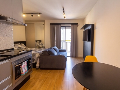 Apartamento à venda em Campos Elísios com 35 m², 1 quarto, 1 suíte
