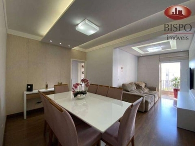 Apartamento com 3 dormitórios, 95 m² - venda por R$ 550.000,00 ou aluguel por R$ 2.560,00/mês - Vila São Pedro - Americana/SP