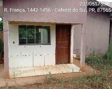 CASA com 2 dormitórios à venda por R$ 76.195,28 - CAFEZAL DO SUL / PR