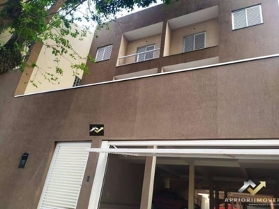 Cobertura com 2 dormitórios, 100 m² - venda por R$ 310.000,00 ou aluguel por R$ 1.800,00/mês - Vila Leopoldina - Santo André/SP