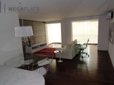 Flat com 1 quarto para alugar na Rua Diogo Jácome, 554, Vila Nova Conceição, São Paulo, 78 m2 por R$ 13.809
