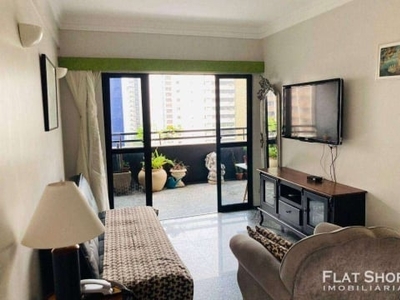 Flat com 2 dormitórios à venda, 60 m² por R$ 320.000,00 - Meireles - Fortaleza/CE