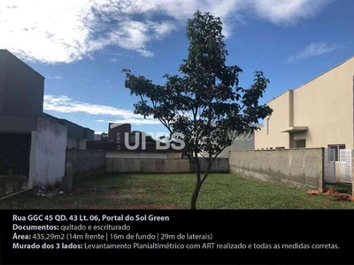 Lote à venda no bairro Residencial Goiânia Golfe Clube, 435m²