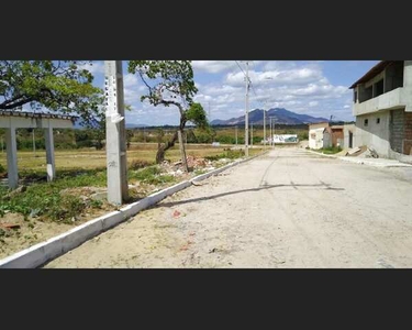 Oferta de lotes prontos para construir no bairro Jurema em Caucaia - CE