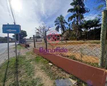 TERRENO COMERCIAL PARA LOCAÇÃO, BAIRRO CAXAMBU, CIDADE JUNDIAÍ