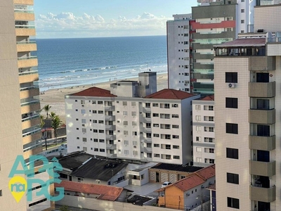 Apartamento com 2 dormitórios à venda, 75 m² por R$ 395.000 - Aviação - Praia Grande/SP