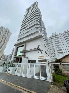 Apartamento com 2 dormitórios à venda, 86 m² por R$ 572.000 - Canto do Forte - Praia Grand