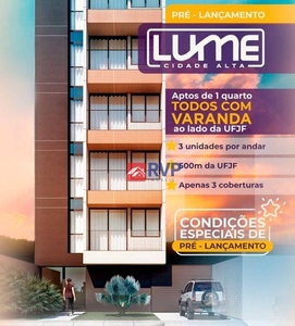 Cobertura com 1 dormitório à venda, 70 m² por R$ 428.517,00 - São Pedro - Juiz de Fora/MG