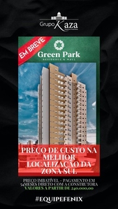 Conheça o Green Park Residence & Mall em breve no Parque Industrial o melhor 2 e 3 dormitó