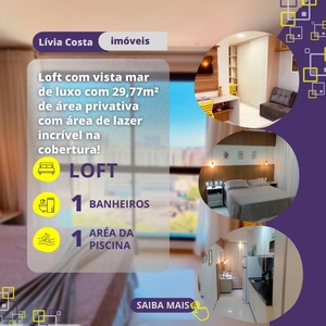 Flat para venda com 30 metros quadrados com 1 quarto em Jatiúca - Maceió - Alagoas