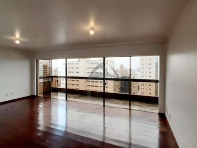 Apartamento com 4 quartos para alugar na rua américo brasiliense, 88, cambuí, campinas, 273 m2 por r$ 9.500