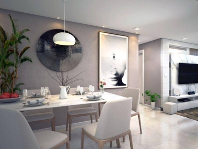 Apartamento em Vila Guilhermina, Praia Grande/SP de 71m² 2 quartos à venda por R$ 547.610,00