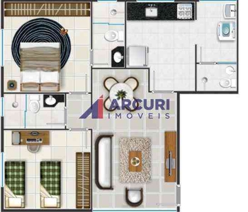 Apartamento com 2 quartos à venda no bairro Prado, 70m²