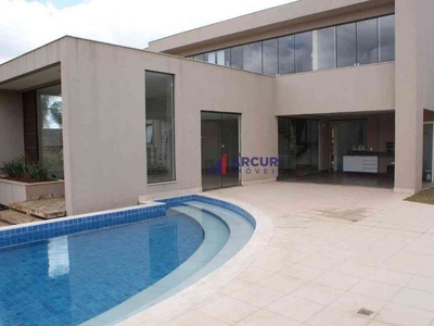 Casa em Condomínio com 4 quartos à venda no bairro Alphaville - Lagoa dos Ingleses, 500m²