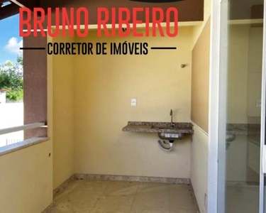 Apartamento 2/4 com suite e varanda gourmet em Abrantes / Camaçari - BA