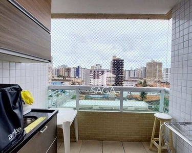 Apartamento à venda, 60 m² por R$ 365.000,00 - Vila Guilhermina - Praia Grande/SP