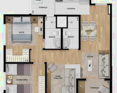 Apartamento à venda com 50 m², 2 quartos na Joaquina Ramalho - Vila Guilherme - São Paulo
