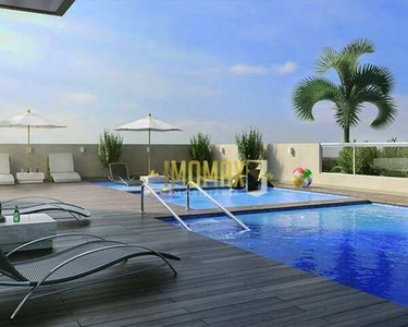 Apartamento com 1 dormitório à venda, 50 m² por R$ 310.000,00 - Boqueirão - Praia Grande/S