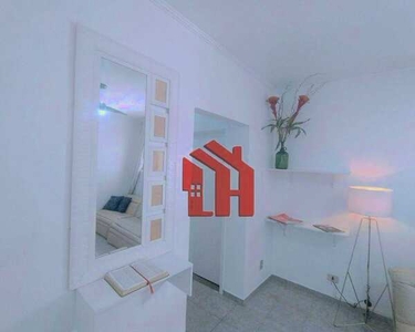 Apartamento com 2 dormitórios à venda, 48 m² por R$ 352.000,00 - José Menino - Santos/SP