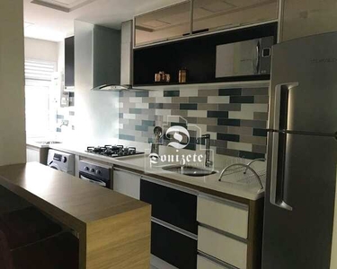 Apartamento com 2 dormitórios à venda, 54 m² por R$ 365.000,00 - Vila Pires - Santo André