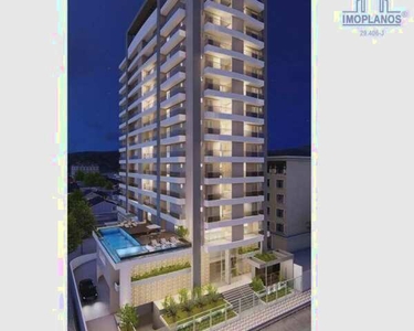 Apartamento com 2 dormitórios à venda, 62 m² por R$ 320.000,00 - Aviação - Praia Grande/SP