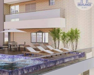 Apartamento com 2 dormitórios à venda, 63 m² por R$ 350.000,00 - Aviação - Praia Grande/SP