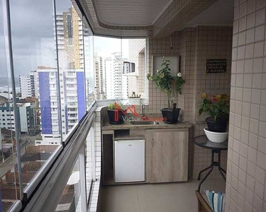 Apartamento com 2 dormitórios à venda, 63 m² por R$ 375.000,00 - Aviação - Praia Grande/SP