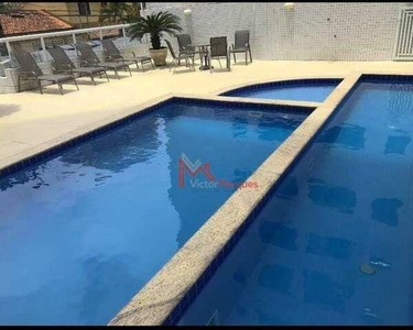 Apartamento com 2 dormitórios à venda, 65 m² por R$ 340.000,00 - Vila Guilhermina - Praia