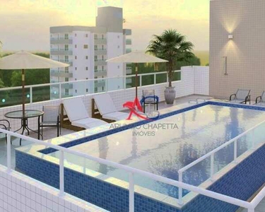 Apartamento com 2 dormitórios à venda, 71 m² por R$ 418.384,00 - Vila Guilhermina - Praia